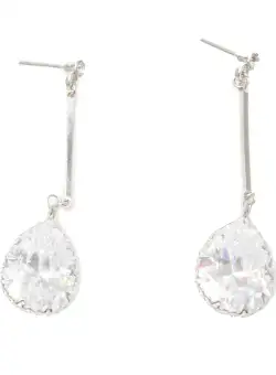 Cercei ALDO argintii, CARES973, din metal