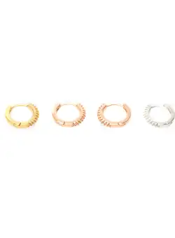 Cercei ALDO argintii, HOCKINGS962, din metal