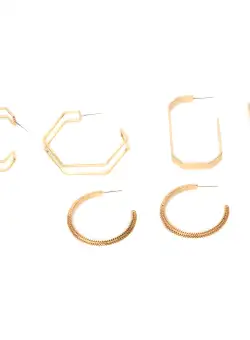 Cercei ALDO aurii, BRYDALE710, din metal