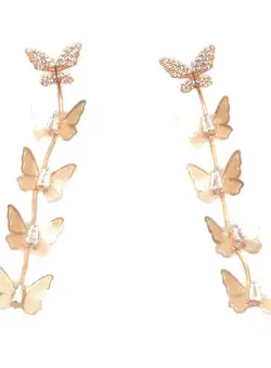 Cercei ALDO aurii, JINSHI972, din metal