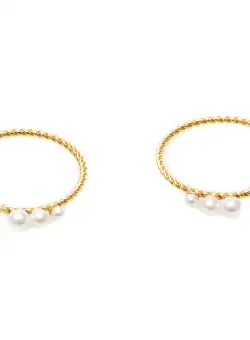 Cercei ALDO aurii, STEPHANIA102, din metal