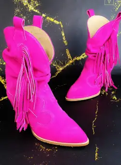 Ciocate Lituania Fucsia Piele Intoarsa