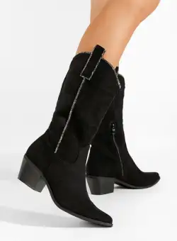 Cizme cowboy damă Noemi negre