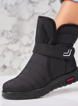 Cizme Dama Imblanite Negre din Fas Perrize