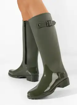 Cizme de cauciuc Casina verzi