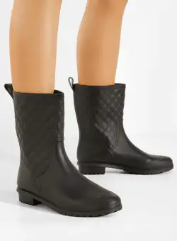 Cizme de cauciuc negre Cheita