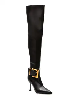 Cizme EPICA negre, 20Z905, din piele naturala