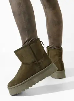 Cizme tip ugg Zadra V5 verzi