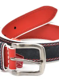 Curea LA GALERE bleumarin, 0971640, din piele intoarsa