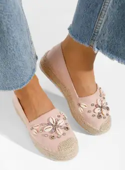 Espadrile dama Andoria roz