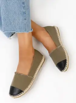 Espadrile dama Daciana verzi