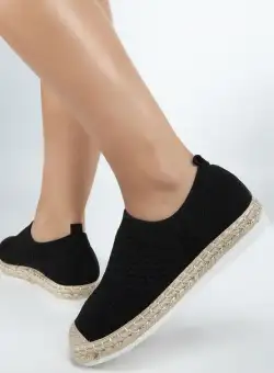 Espadrile dama Gilda Negre