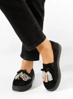 Espadrile dama Graziela negre