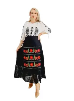 Fote cu broderie traditionala Priscila 4