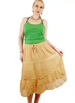 Fusta Stilizata cu broderie Iuliana 8