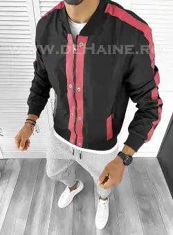 Geaca barbati de toamna neagra B9432 26-2.1