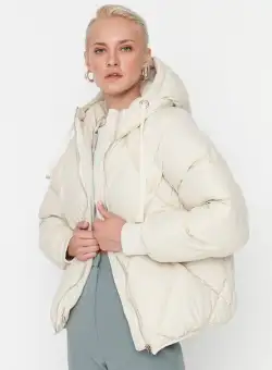 Geaca matlasata bej Courtney