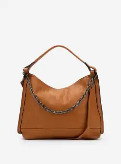 Geanta Hobo Brilano camel
