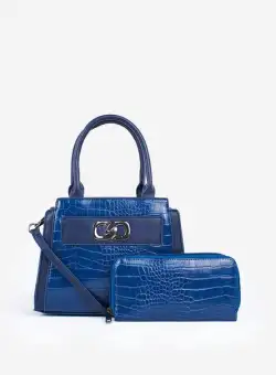 Geanta Office Novella albastra