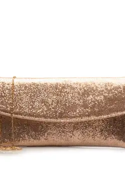 Geanta plic slim dama din piele naturala,Leofex - 4015 Roze Box Lucios