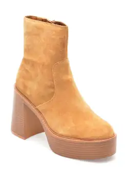 Ghete ALDO maro, MYRELLE200, din piele intoarsa