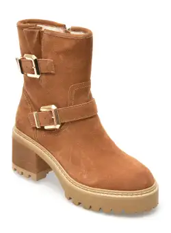 Ghete ALDO maro, PALOMINA201, din piele intoarsa