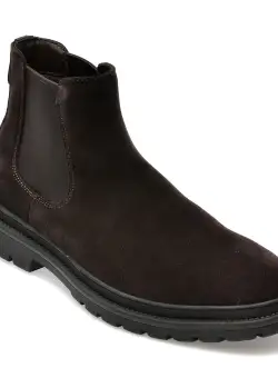 Ghete ALDO maro, UNENDASH201, din piele intoarsa