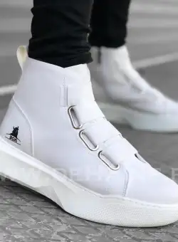 Ghete barbati albe B2953 A18-5