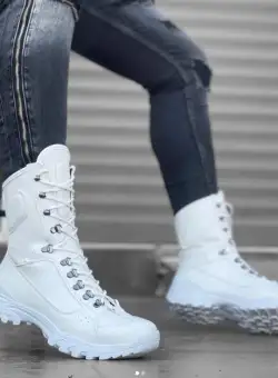 Ghete barbati albe ZR B6785 US ARMY A14-4