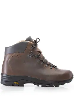 Ghete bărbați din piele naturală, Leofex - 712 Maro Nabuc