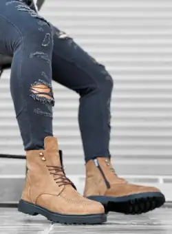 Ghete barbati maro B9765 A15-4