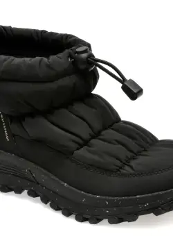 Ghete CLARKS negre, ATLTRIW, din material textil