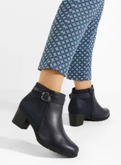 Ghete cu toc Adiada navy