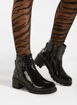 Ghete cu toc negre Atalia