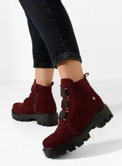 Ghete dama piele Brallia V2 grena