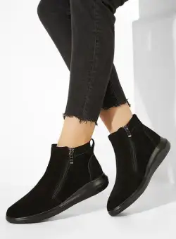 Ghete dama piele negre Afragola