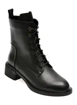 Ghete EPICA negre, 394654, din piele naturala