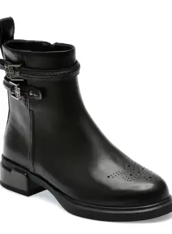 Ghete EPICA negre, 8434R, din piele naturala