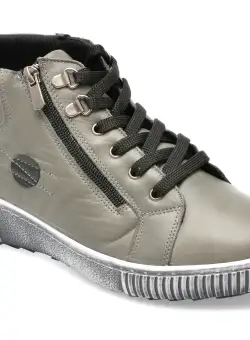 Ghete FLAVIA PASSINI gri, WB113, din piele naturala