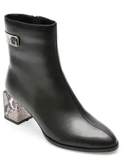 Ghete FLAVIA PASSINI negre, 1120507, din piele naturala