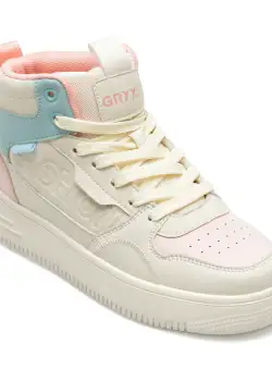 Ghete GRYXX albe, 2830, din piele ecologica