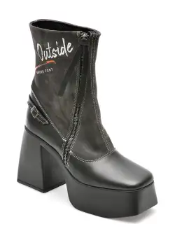 Ghete GRYXX gri, 3793383, din piele intoarsa