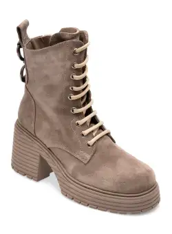 Ghete GRYXX gri, 4797500, din piele intoarsa