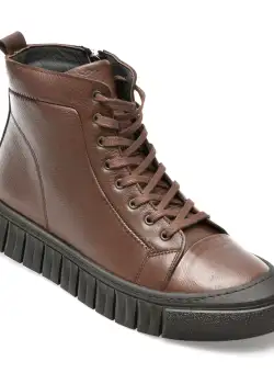 Ghete GRYXX maro, 17498, din piele naturala