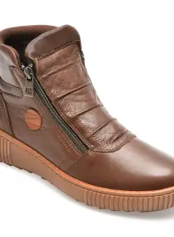 Ghete GRYXX maro, WB118, din piele naturala