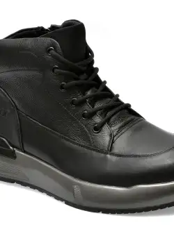 Ghete GRYXX negre, 22818, din piele naturala