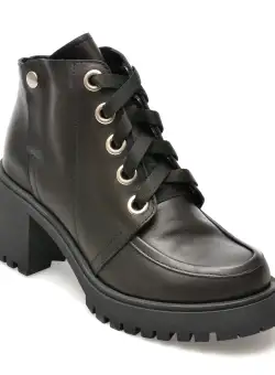 Ghete GRYXX negre, 2912303, din piele naturala