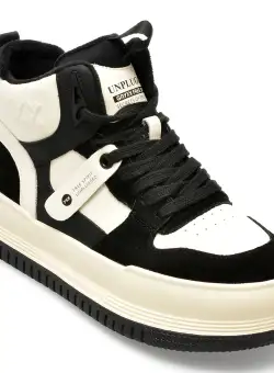 Ghete GRYXX negre, A9131, din piele naturala