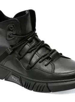 Ghete GRYXX negre, J200010, din piele naturala