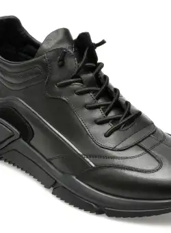 Ghete GRYXX negre, J230019, din piele naturala